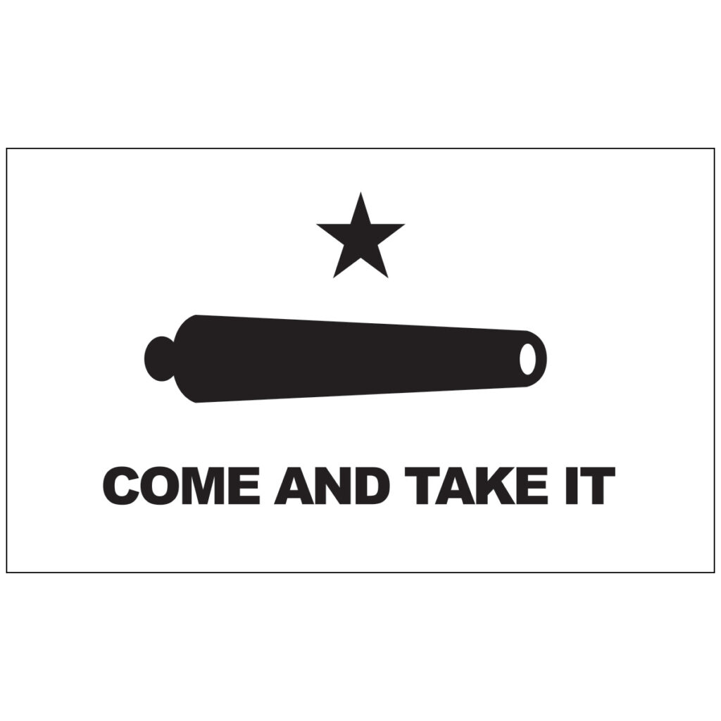 060553 3x5 come and take it flag image