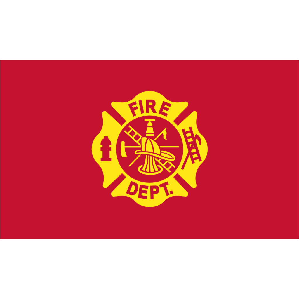 fire department flag 3x5 070283