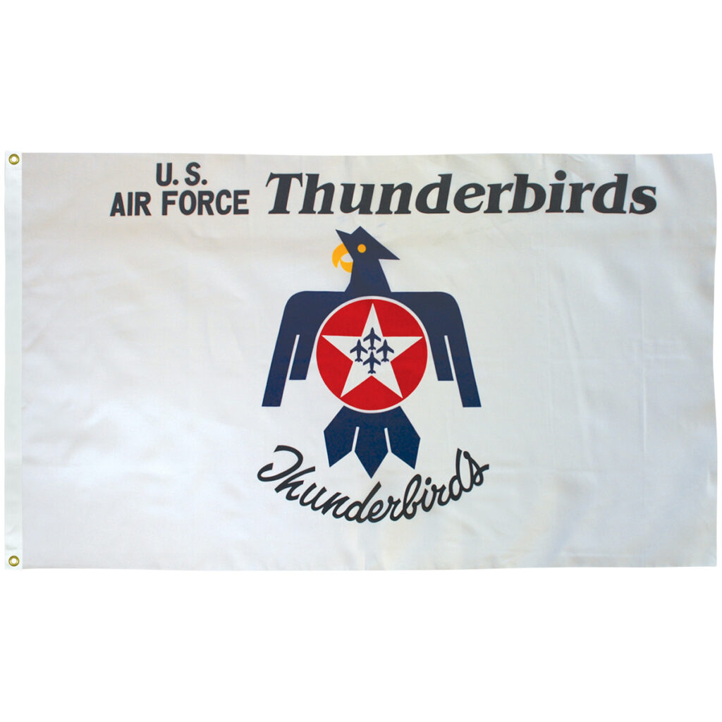 thunderbirds flag 3x5 070260