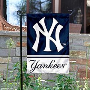 new york yankees 2 sided garden flag