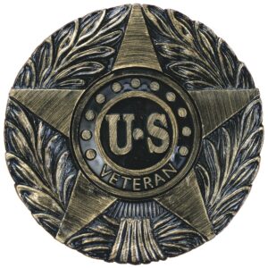 u.s. veteran memorial marker thermoplastic