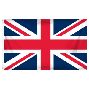 united kingdom 3'x5' nylon outdoor flag with grommets