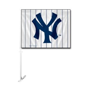 ny yankees car window flag