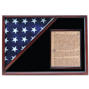 flag case for 5'x9' with document holder