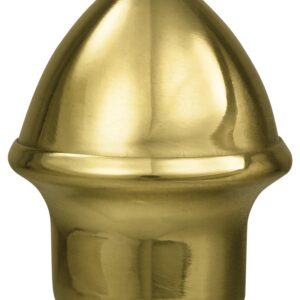 flagpole topper acorn solid brass 1" pole