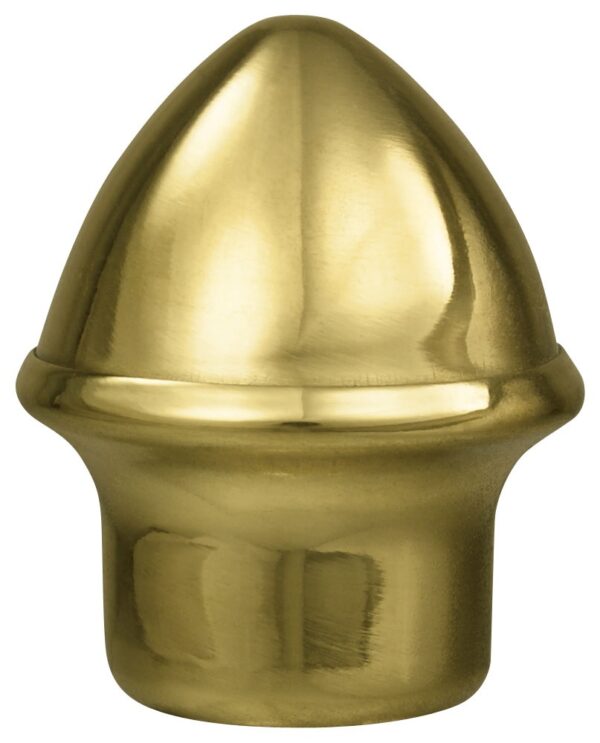 flagpole topper acorn solid brass 1" pole