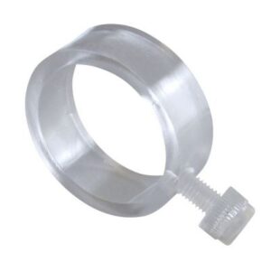flag ring clear plastic ez mount 1"