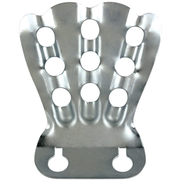 flag finger bracket (holds 3 flags) stamped steel