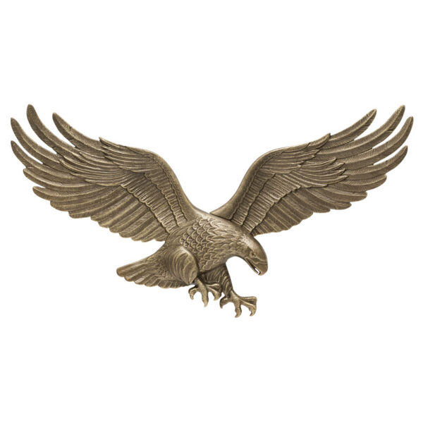 eagle 29" antique brass