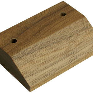 walnut wood table base for stick flags
