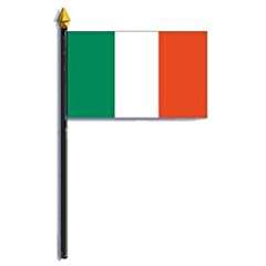 ireland 4"x6" stick flag