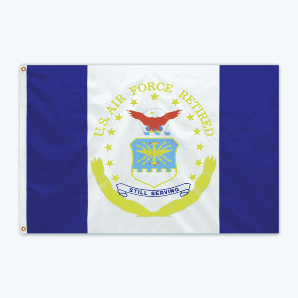 air force retired 3'x4' polyester flag