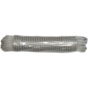 halyard #8 60' silver bagged