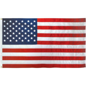 u.s. 5'x8' endura nylon grommet flag