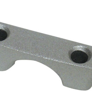 standard cast aluminum cleat 6" silver