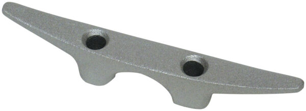 standard cast aluminum cleat 6" silver