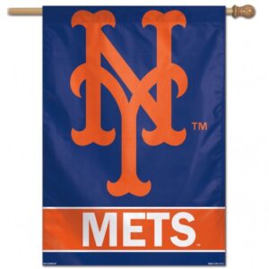 new york mets 28"x40" banner flag