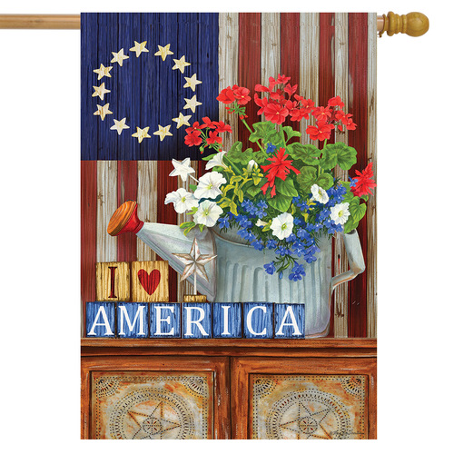 americana house flag