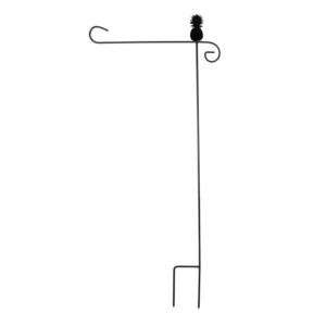 pineapple garden flag stand