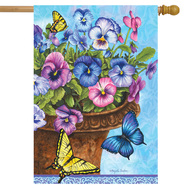 pansies house flag