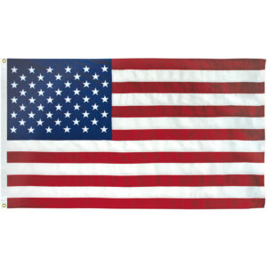 u.s. 4'x6' poly max outdoor flag with grommets