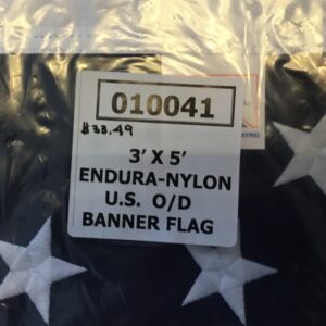 u.s. 3'x5' endura nylon flag sleeve