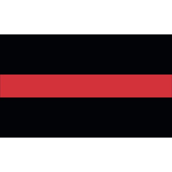 thin red line 3'x5' flag with grommets