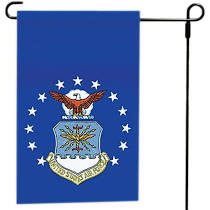 air force seal 12"x18" garden flag