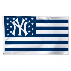 ny yankees deluxe 3’x5’ american flag