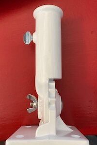standard aluminum adjustable porch pole bracket