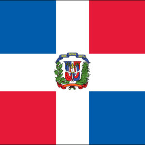 dominic republic w/seal 3'x5' nylon outdoor
