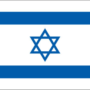 israel 3'x5' nylon outdoor flag with grommets