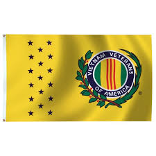 vietnam veterans commemorative 3'x5' nylon flag with grommets
