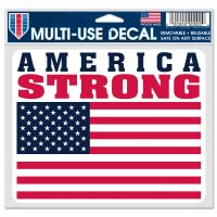 american strong flag decal