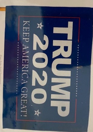 trump 2020 house flag