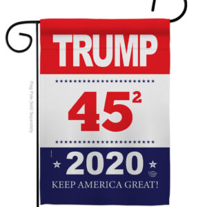 trump keep america great garden flag