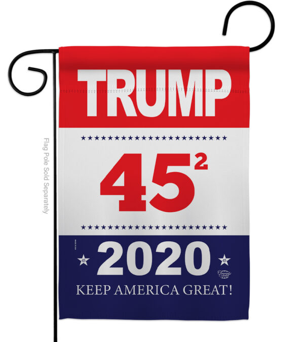 trump keep america great garden flag