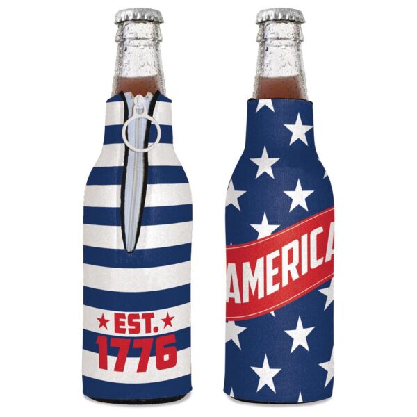 patriotic bottle cooler