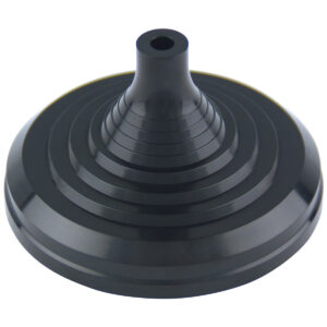 black plastic table base for stick flag