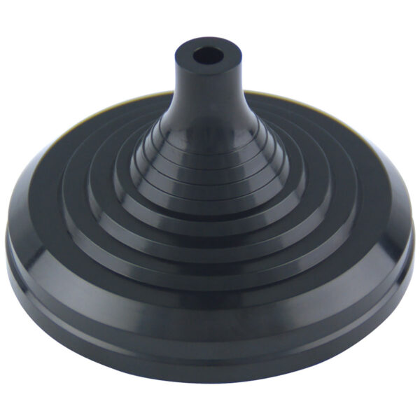 black plastic table base for stick flag