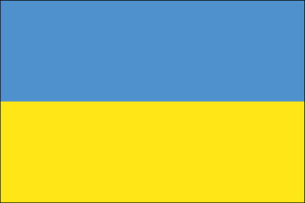 ukraine 3'x5' nylon flag