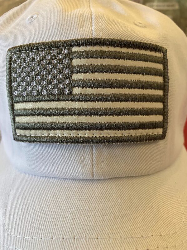 white american flag hat