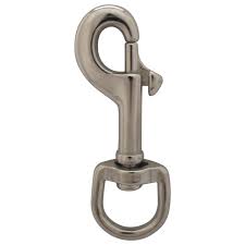 flag snap 3 3/4" stainless steel swivel