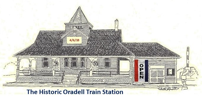 train station logo website