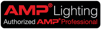 amp lighting logo